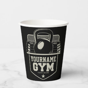 Speciaal startpunt GYM Kettlebell Fitness Trainer Papieren Bekers