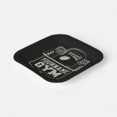 Speciaal startpunt GYM Kettlebell Fitness Trainer Papieren Bordje (Gebogen)