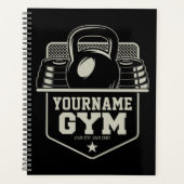 Speciaal startpunt GYM Kettlebell Fitness Trainer Planner (Voorkant)