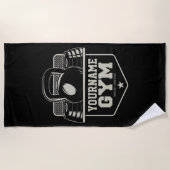 Speciaal startpunt GYM Kettlebell Fitness Trainer Strandlaken (Voorkant)