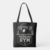 Speciaal startpunt GYM Kettlebell Fitness Trainer Tote Bag (Achterkant)