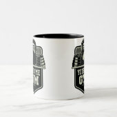 Speciaal startpunt GYM Kettlebell Fitness Trainer Tweekleurige Koffiemok (Center)