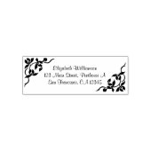 Speciaal stempel met bloemen en bladeren (Design)