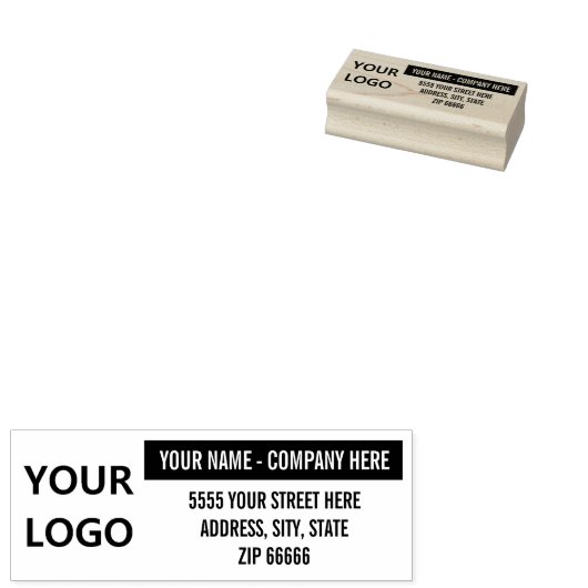 Speciaal stempel Uw Logo of Fotonaamadres (Gestempeld)