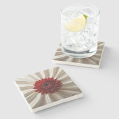 Speciaal stenen onderzetter met Japanse kleuren (Zijkant)