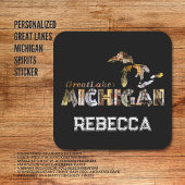 Speciaal Sticker van de Grote Meren Michigan