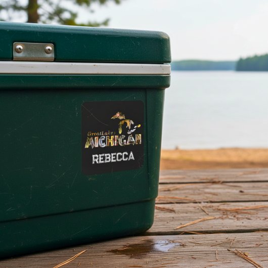 Speciaal Sticker van de Grote Meren Michigan