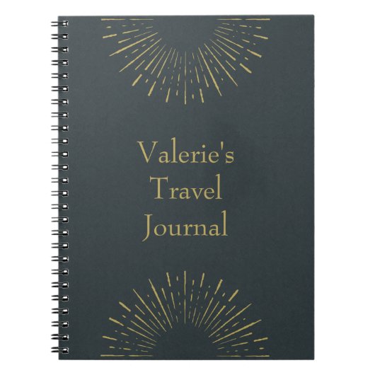 Speciaal  stijlreisblad notitieboek (Voorkant)