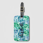 Speciaal stijlvol tropisch bagagelabel (Voorkant (verticaal))