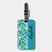Speciaal stijlvol tropisch Bagagelabel (Voorkant verticaal)