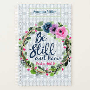 Speciaal stilstaan en Floral bijbel 2021 kennen Planner