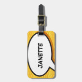 Speciaal stripverhaal Pop Bagagelabel (Voorkant verticaal)