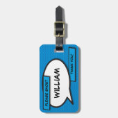 Speciaal stripverhaal Pop Bagagelabel (Voorkant verticaal)