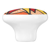 Speciaal stripverhaal Pop Keramische Knop (Zijkant)