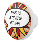 Speciaal stripverhaal Pop Keramische Knop (Rechts)