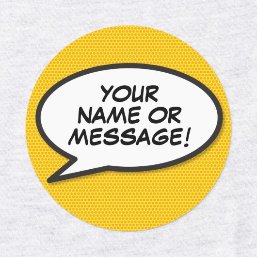 Speciaal stripverhaal Pop Labels (Design 1)