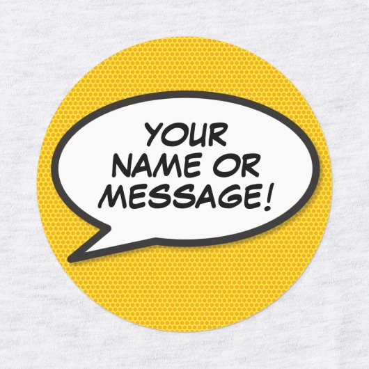 Speciaal stripverhaal Pop Labels (Design 2)