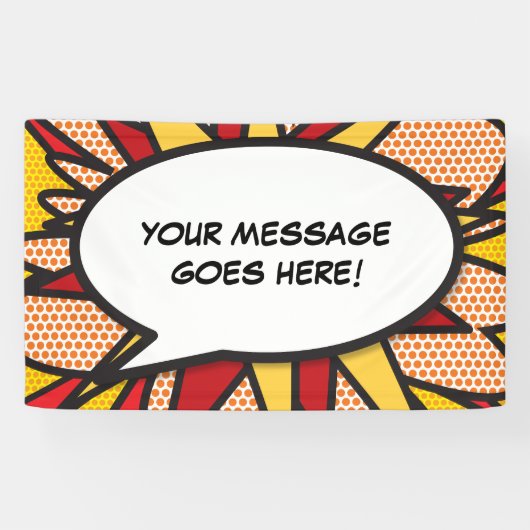 Speciaal stripverhaal Pop Spandoek (Horizontaal)