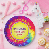 Speciaal supergeluid, Borden voor donkerpapier Papieren Bordje (Feest)