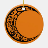 Speciaal symbool voor stammoonsymbolen keramisch ornament (Achterkant)