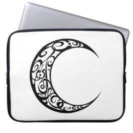 Speciaal symbool voor stammoonsymbolen laptop sleeve