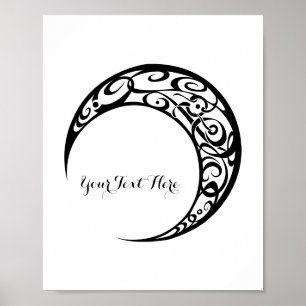 Speciaal symbool voor stammoonsymbolen poster