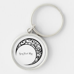 Speciaal symbool voor stammoonsymbolen sleutelhanger