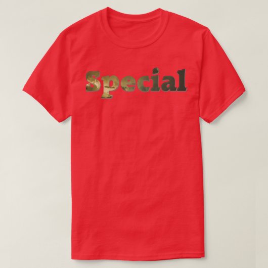 Speciaal T-shirt (Design voorkant)