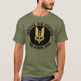 Speciaal T-shirt voor de luchtdienst