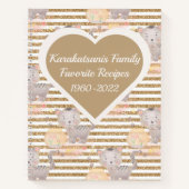 Speciaal tabby Cat Keepomwille Recipe Book Notitieboek (Voorkant)