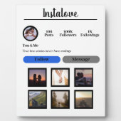 Speciaal tabletschild met Easel Fotoplaat (Voorkant)