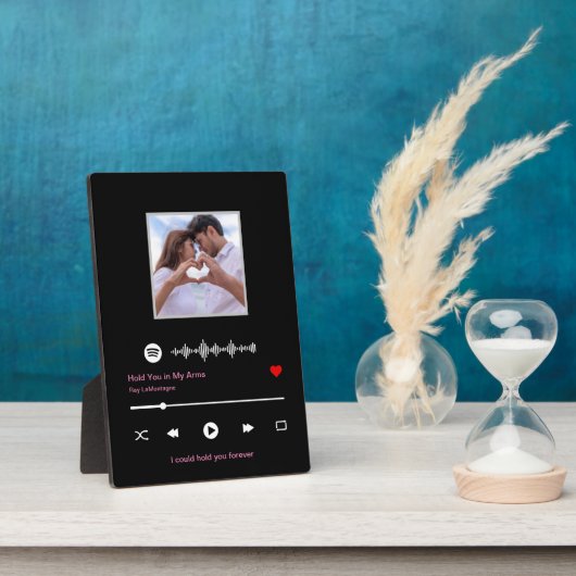 Speciaal tabletschild met Easel Fotoplaat (Zijkant)