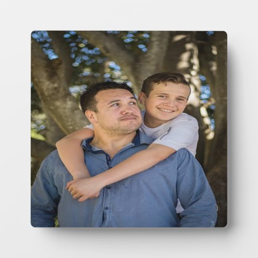 Speciaal tabletschild met Easel Fotoplaat (Voorkant)