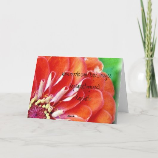 Speciaal Tante Moederdag Kaart (Achterkant)