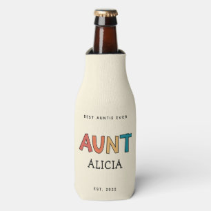 Speciaal Tante Retro Gift Best Auntie Ever Cute Flesjeskoeler