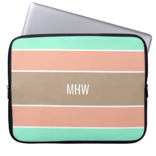 Speciaal tapepatroon voor monogram laptophoezen laptop sleeve