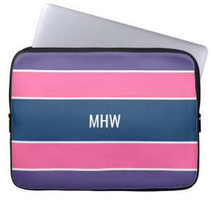 Speciaal tapepatroon voor monogram laptophoezen laptop sleeve