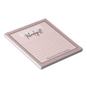 Speciaal technicus van Ultrasound Notitieblok (Schuin)