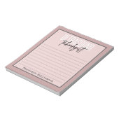 Speciaal technicus van Ultrasound Notitieblok (Linkerzijde)