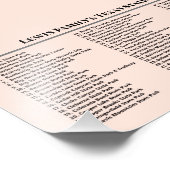 Speciaal Texas State Park Bucket List Map Foto Afdruk (Hoek)