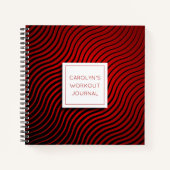 Speciaal tijdschrift voor geometrische golven notitieboek (Voorkant)