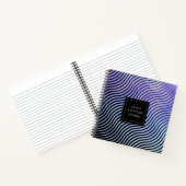 Speciaal tijdschrift voor geometrische golven notitieboek (Binnen)