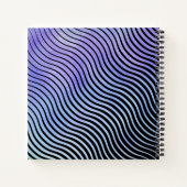 Speciaal tijdschrift voor geometrische golven notitieboek (Achterkant)