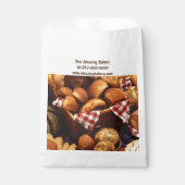 Speciaal toevoegen van je Logo-brood, banketbakker Bedankzakje (Voorkant)