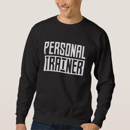Speciaal trainer coach Fitness Workout Trui (Voorkant)