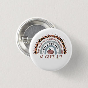 Speciaal trainer voor de regenboog ronde button 3,2 cm