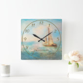 Speciaal trapsgewijs trainen en Zeeen Vierkante Klok (Huis)