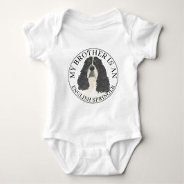 Speciaal Tricolor English Springer Spaniel Romper