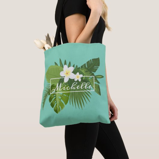 Speciaal tropisch Lijst | Canvas tas (Dichtbij)