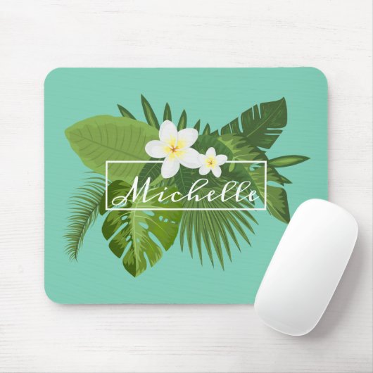 Speciaal tropisch Lijst | Mousepad Muismat (Met muis)